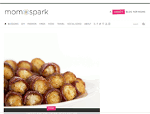 Tablet Screenshot of momspark.net